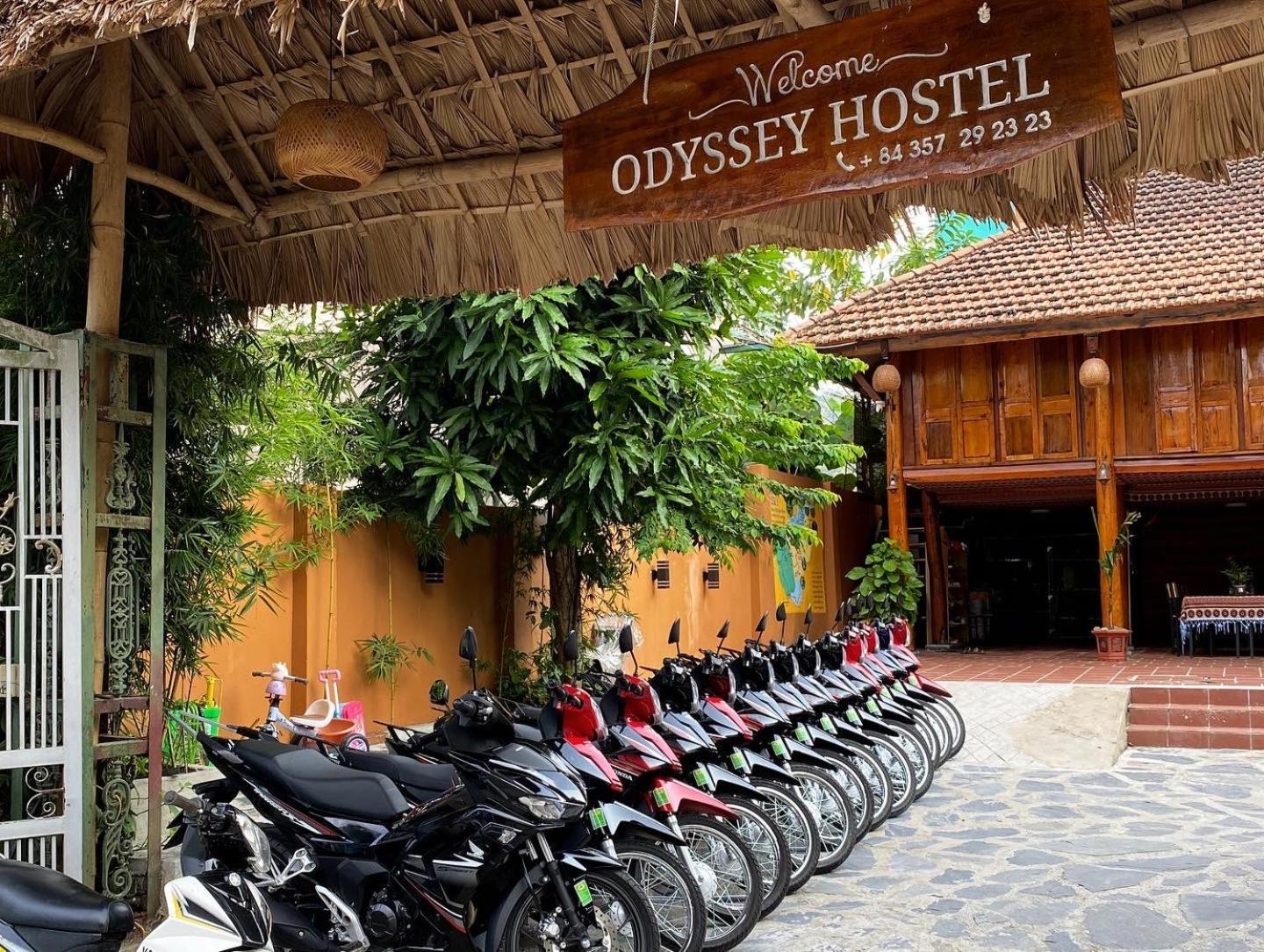 Odyssey Hostel, Tours & Motorbikes Rental Ha Giang Exterior foto